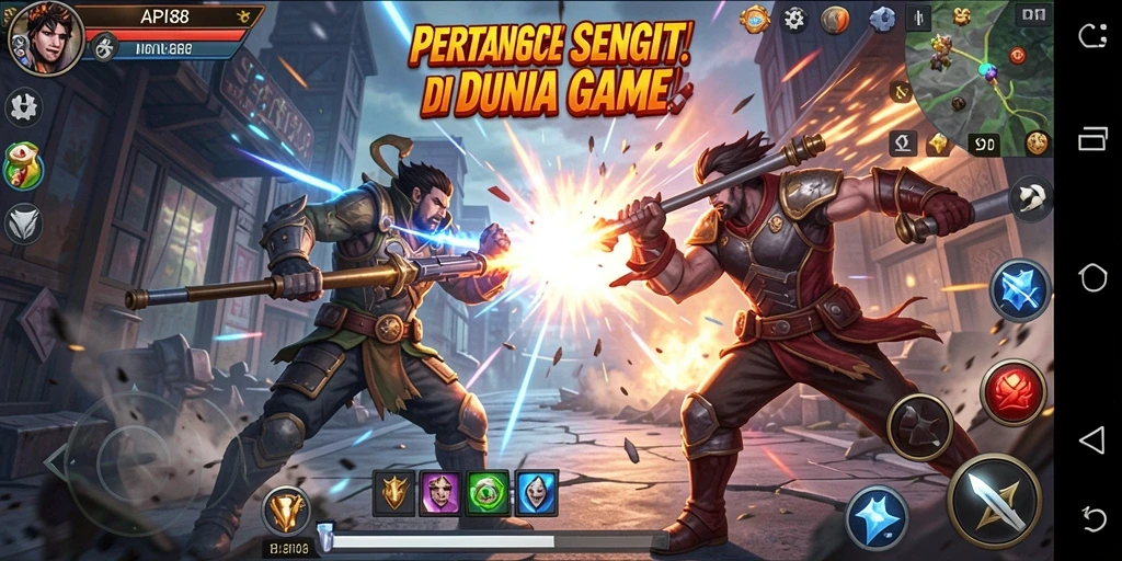 Tampilan gameplay API88 yang mendebarkan dengan aksi pertarungan luar biasa.