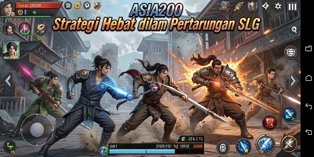 Tampilan gameplay ASIA200 yang menarik dan penuh aksi.