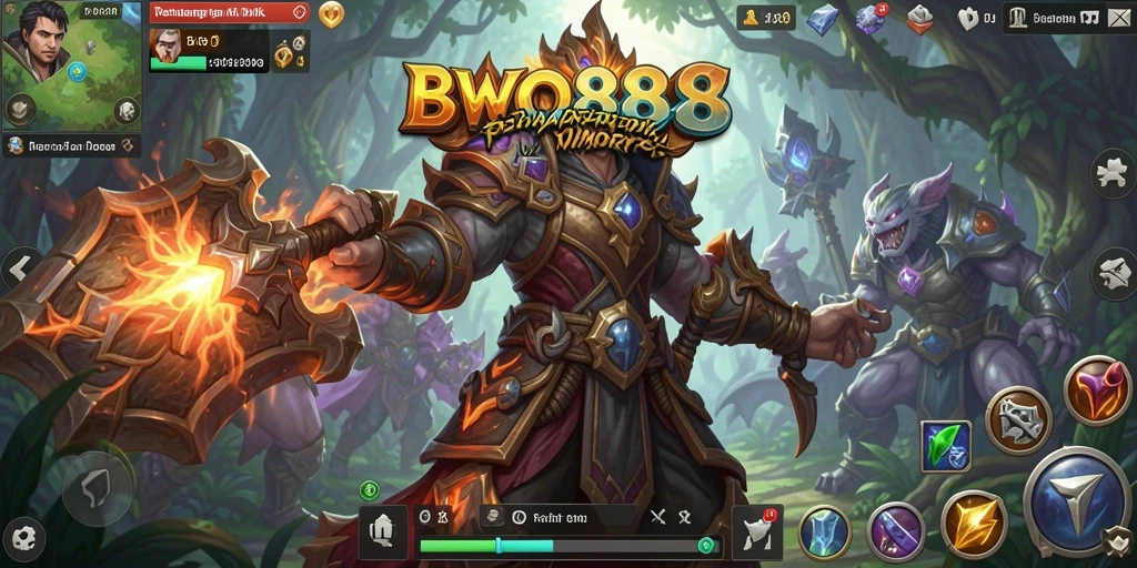 Gameplay seru dan mendebarkan di BWO888 dengan pemain lain.