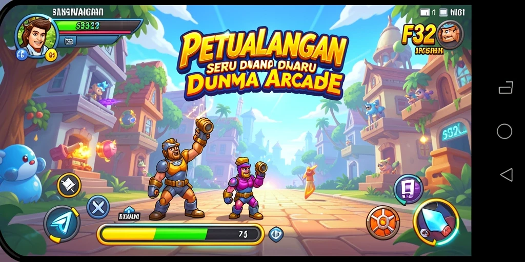 Gameplay seru F32 menghadirkan tantangan tanpa henti.