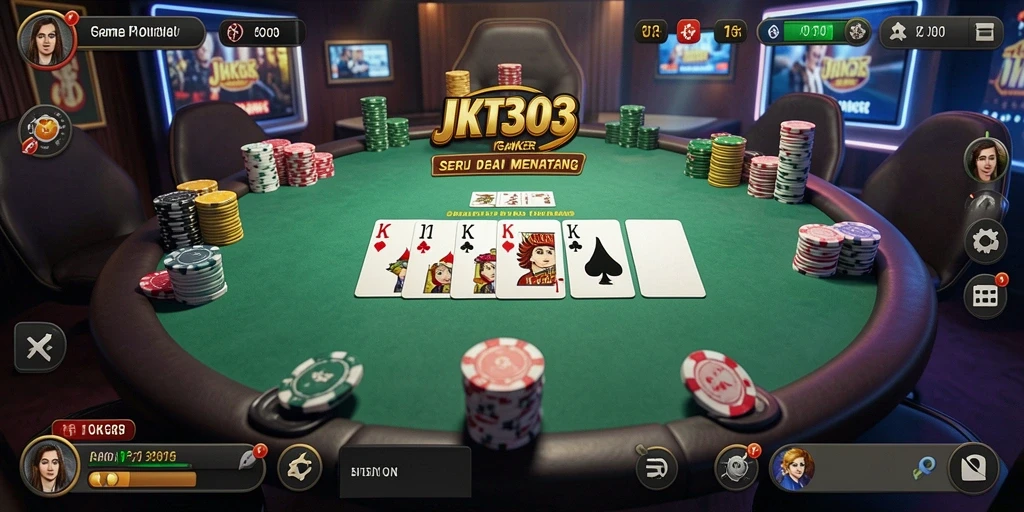 Gameplay seru dari JKT303 yang memikat pemain Poker.