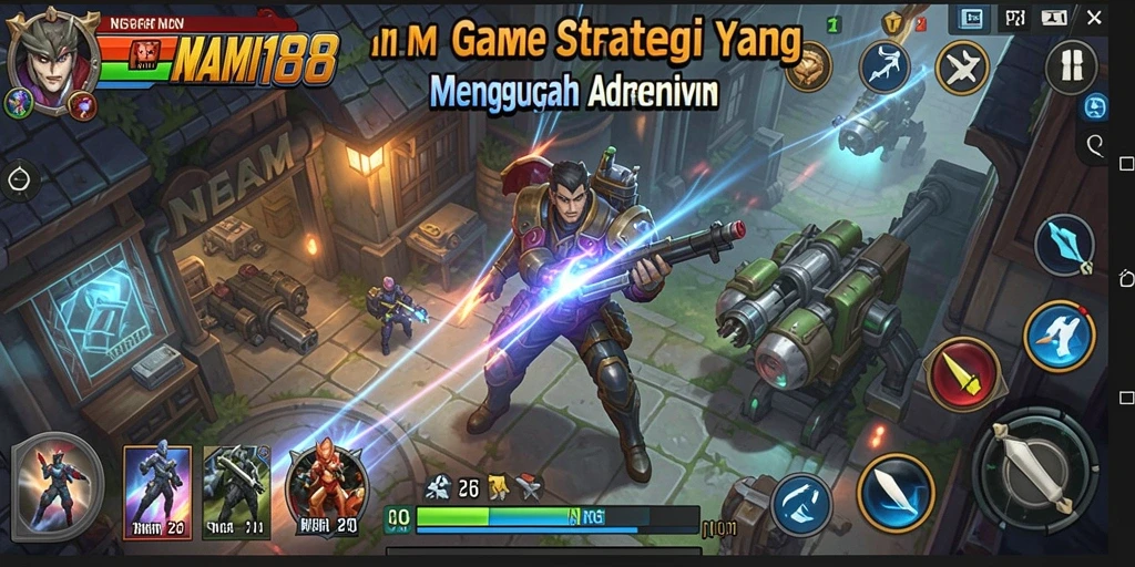 Tampilan menarik dari gameplay strategis MAMI188 yang penuh tantangan.