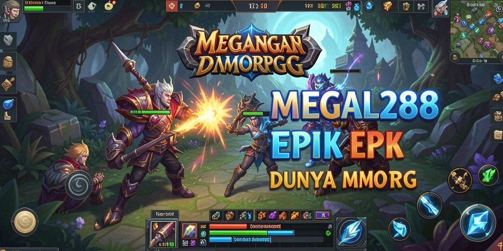 Tampilan menakjubkan dari gameplay MMORPG di MEGA288.