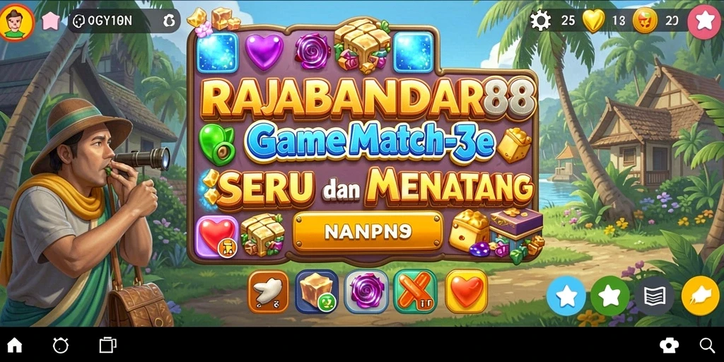 Tampilan menarik dari gameplay RAJABANDAR88 yang seru dan penuh warna.