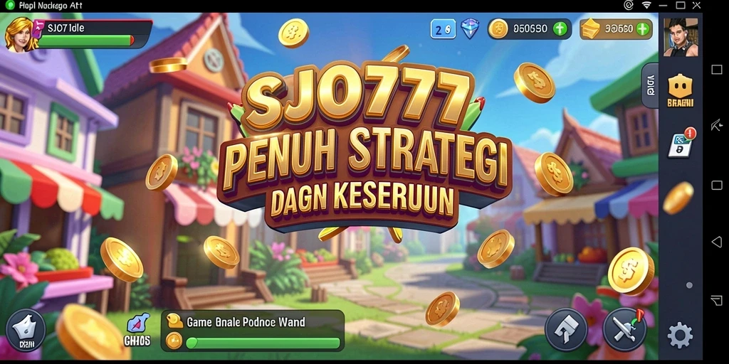 Tampilan menarik dari gameplay SJO777 dengan elemen Idle yang menarik.