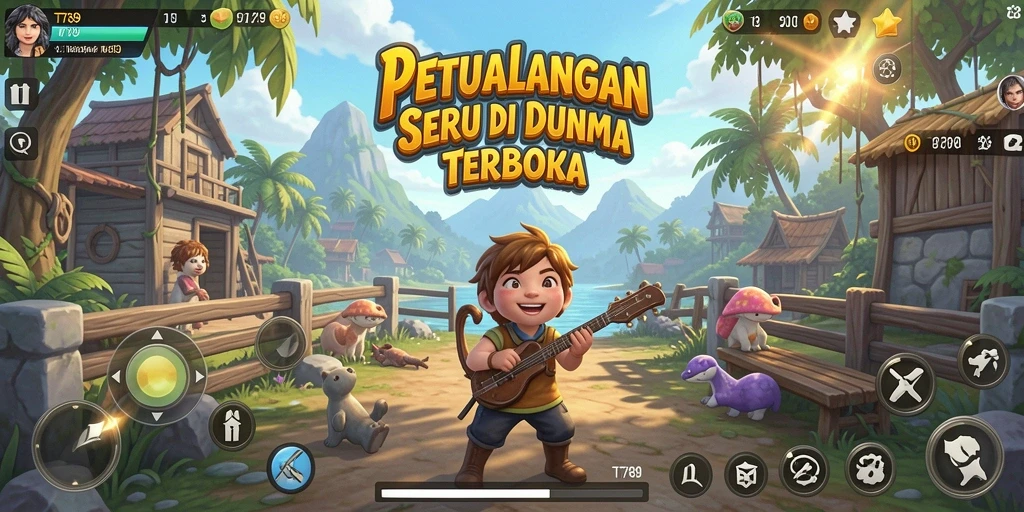 Gameplay menakjubkan dalam dunia terbuka yang luas