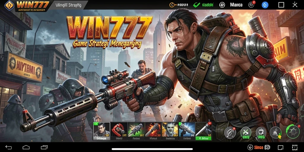 Tangkapan layar gameplay WIN777 menampilkan strategi pertempuran yang mendebarkan.